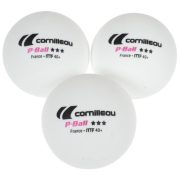 Cornilleau Competition 3db ITTF pingpong labda (fehér)