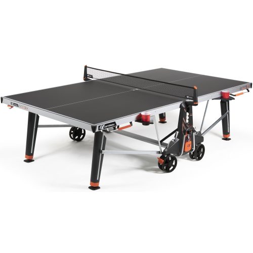 Cornilleau 600X kültéri pingpong asztal FEKETE premium Mat Top asztallappal