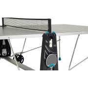 Cornilleau 100X Outdoor KÉK kültéri időjárásálló pingpong asztal családi komplett kiegészítő felszerelés csomaggal - Ingyenes házhozszállítással